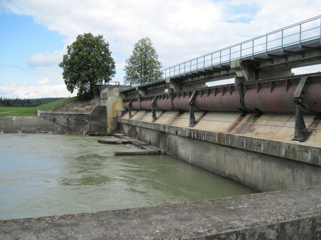 Wasserkraftwerk Lautrach an der Iller