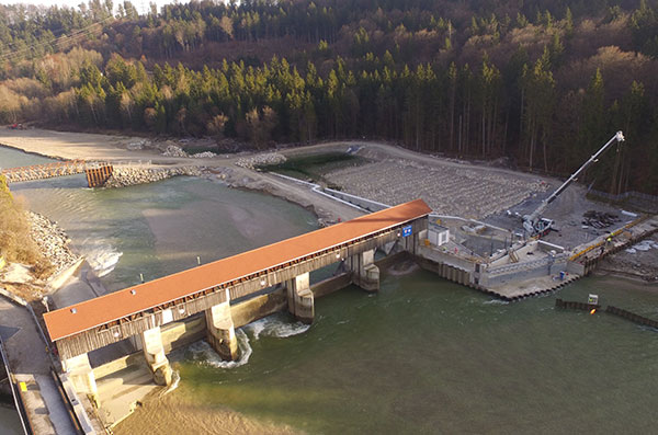 Wasserkraftwerk Baierbrunn
