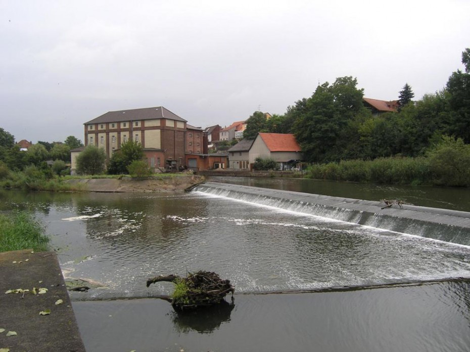Wasserkraftwerk in Heringen an der Werra
